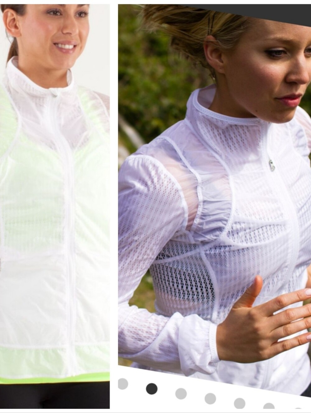 Lululemon Run Nothing To Hide Sheer Long Sleeve Running Jacket Size 4